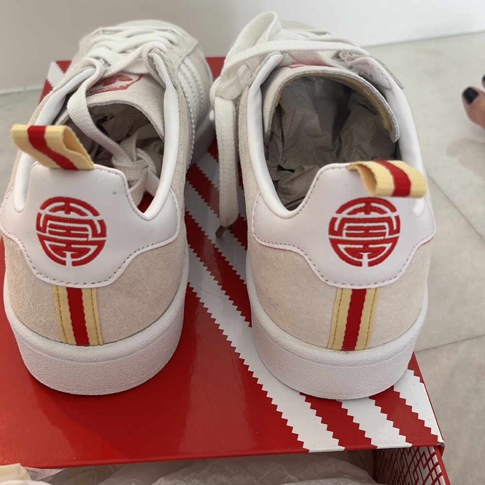 Limited Edition Adidas Campus CNY 2018 Chinese New Year of the Dog Sneakers 9.5